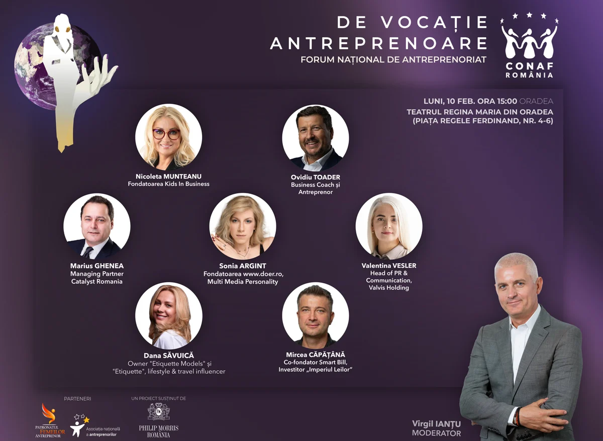 Forumul Național "De Vocație Antreprenoare" Oradea 2025