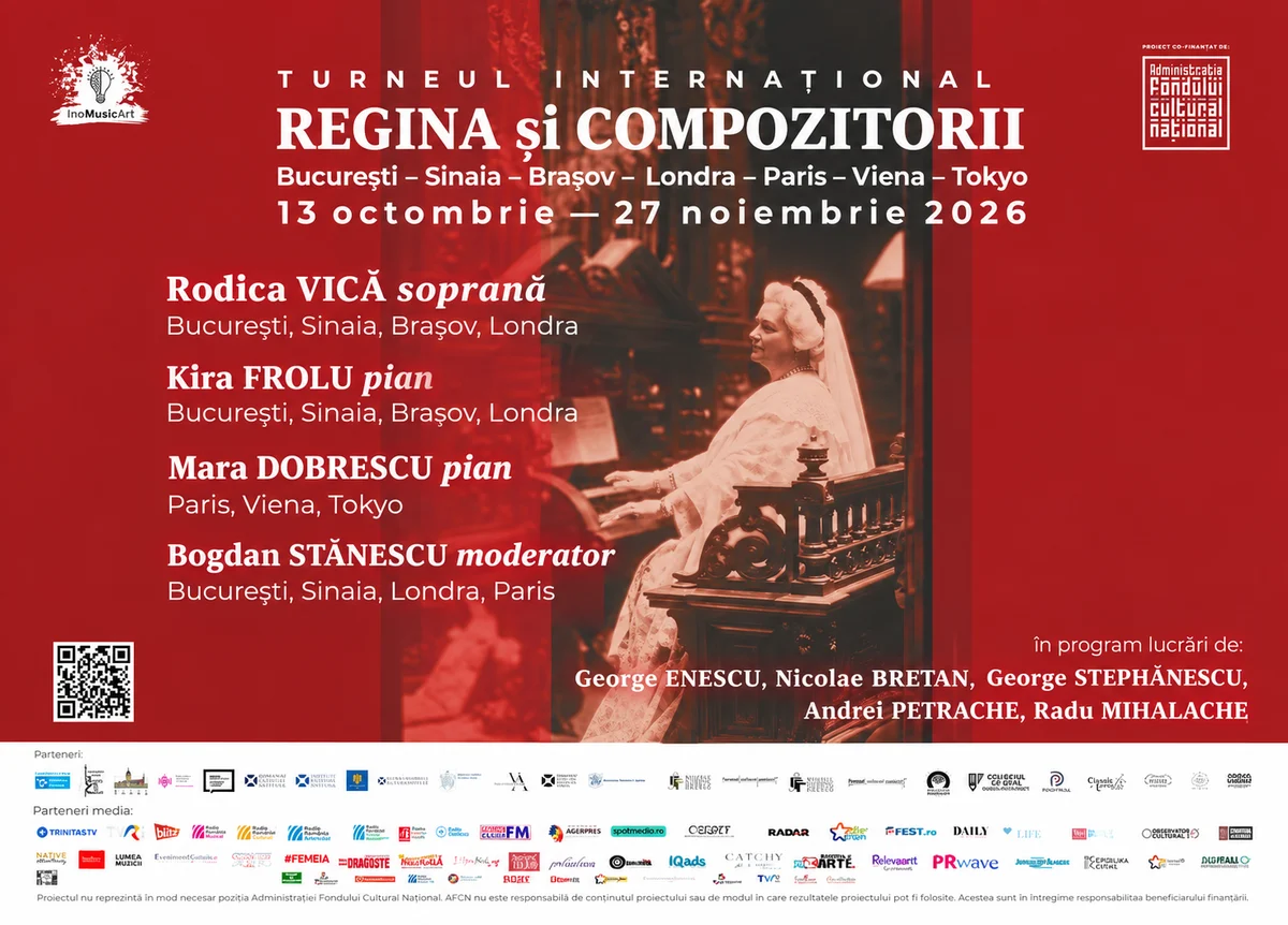 Turneul internațional “REGINA și COMPOZITORII”