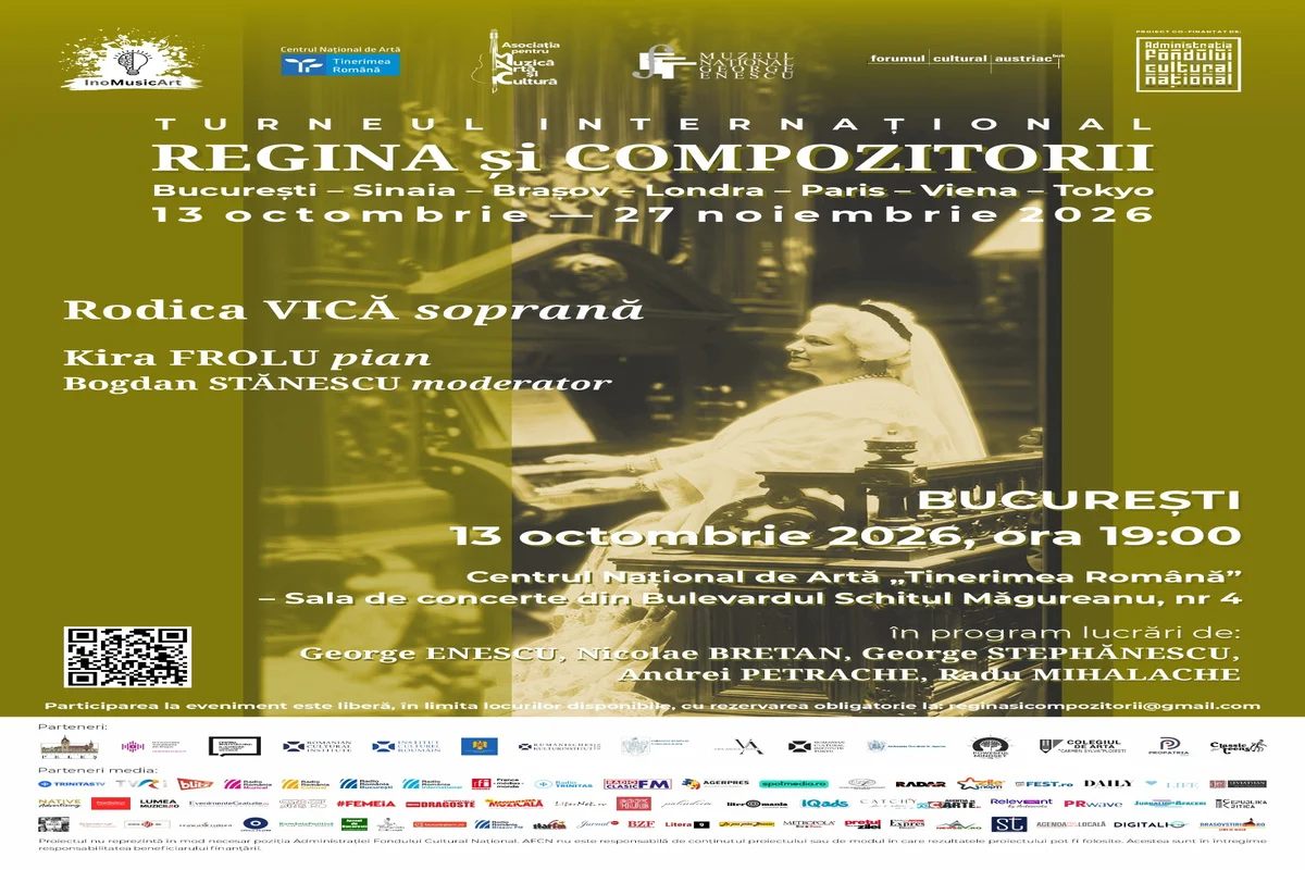 Turneul internațional "REGINA și COMPOZITORII”